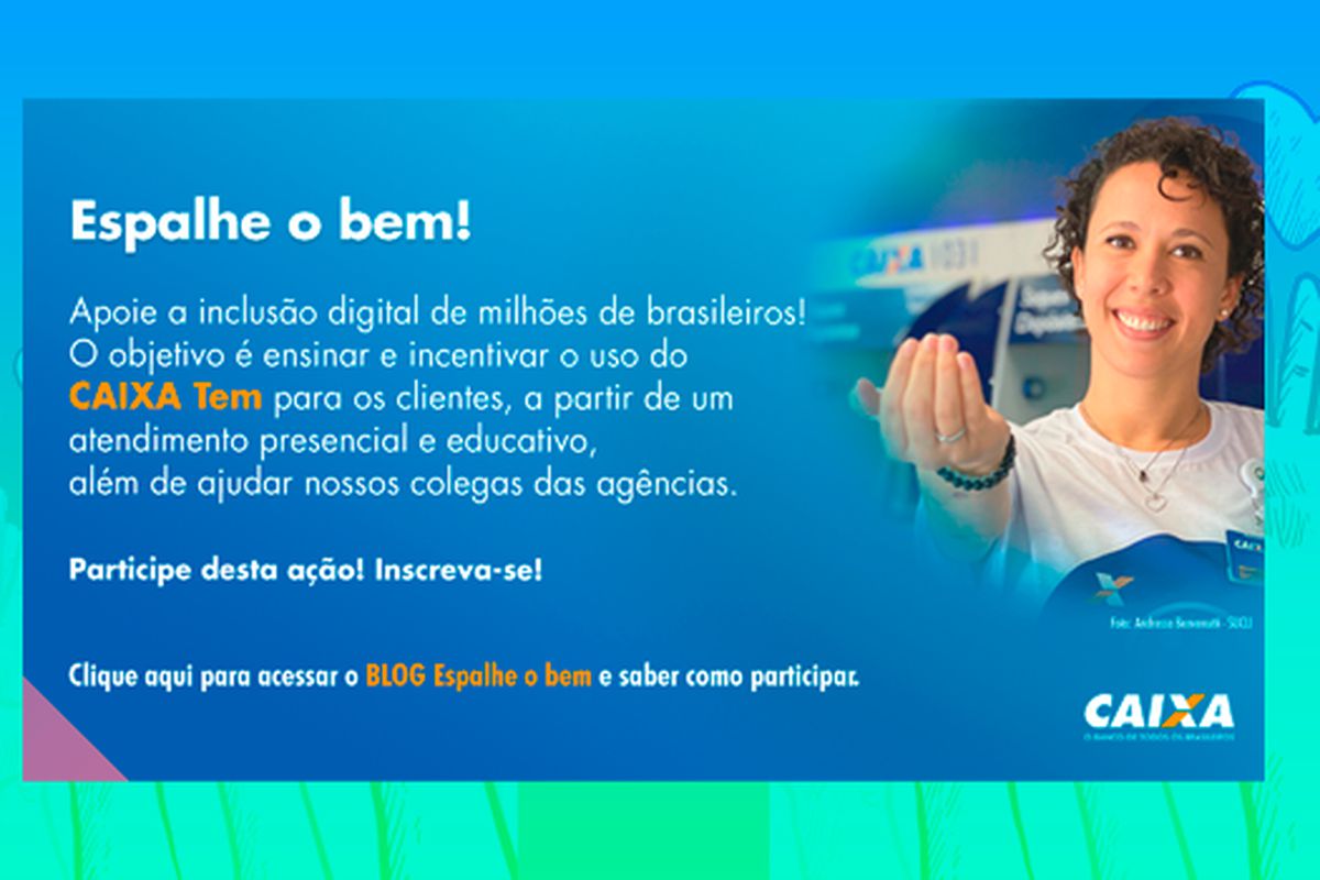 Espalhe o bem!