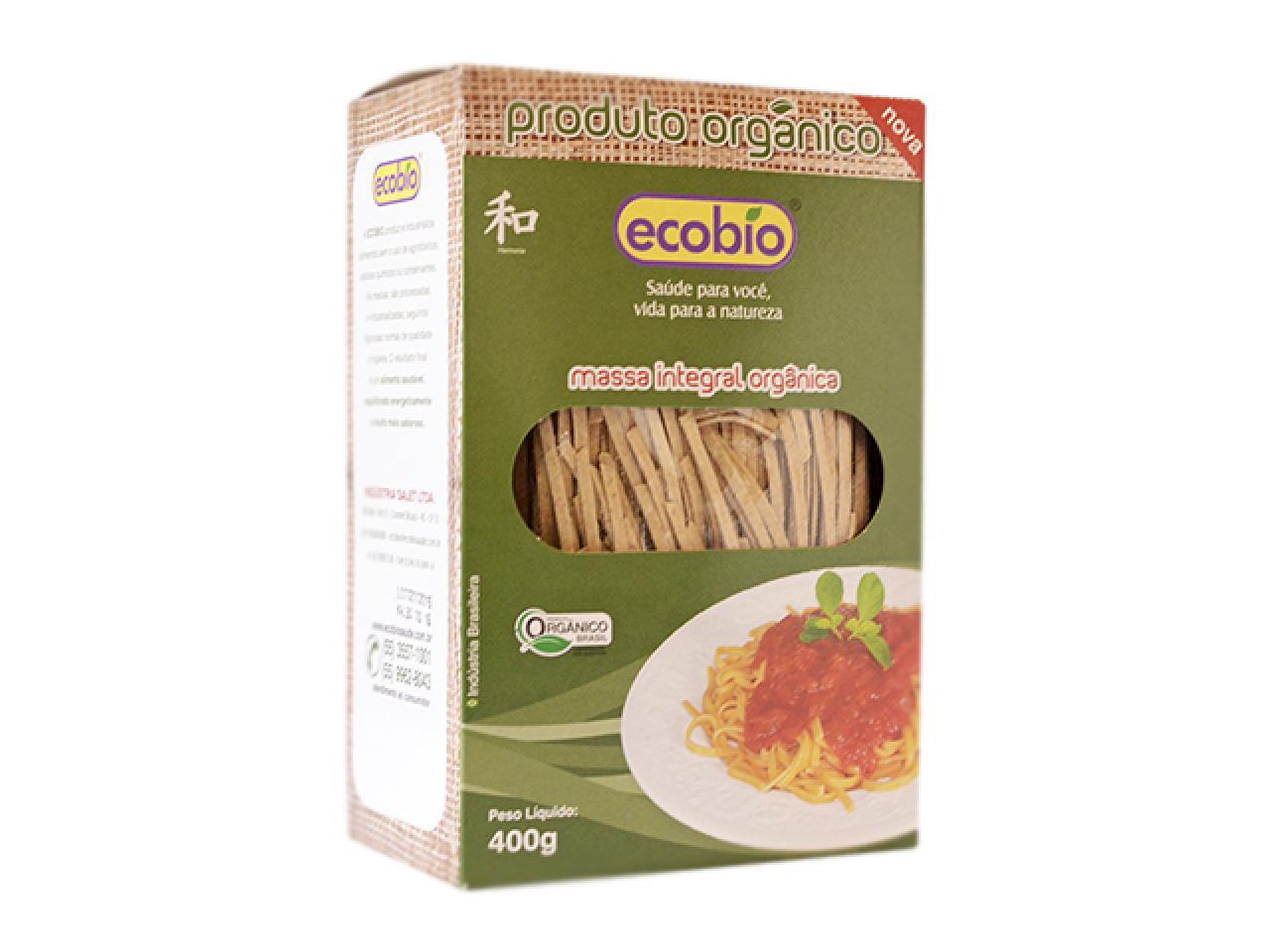 Macarrão Integral Orgânico - Mundo Verde