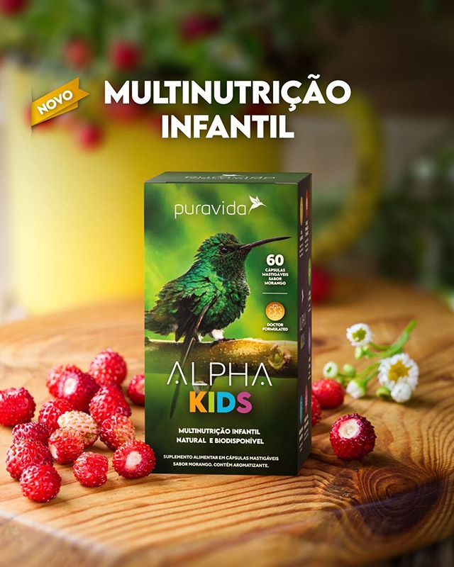 ALPHA KIDS MULTINUTRIÇÃO INFANTIL - Puravida