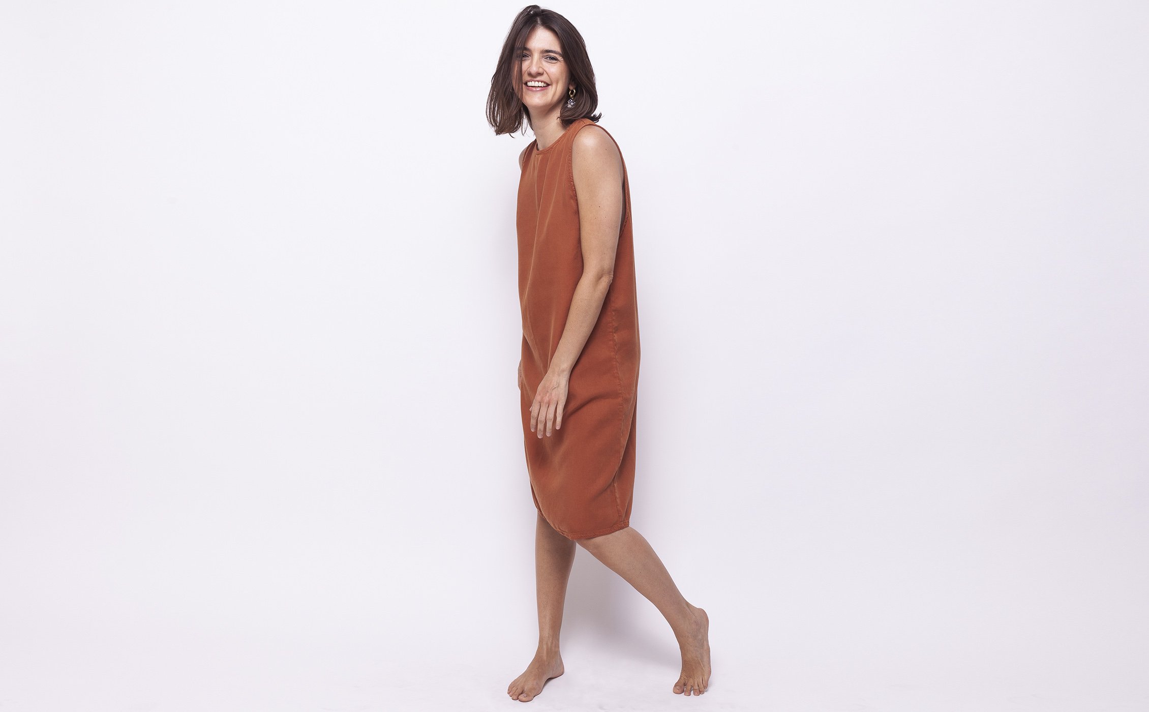 VESTIDO CORA | TERRACOTA - Yes I am Jeans