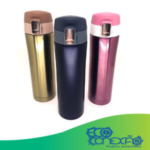 Garrafa Térmica Inox 500 Ml Passeio Caminhada Academia