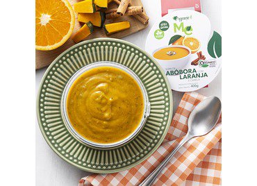 Sopa de abóbora com laranja e canela - Organic4