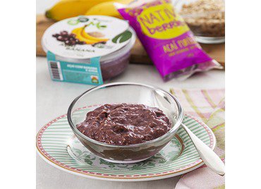 Mix de açaí com banana e aveia - Organic4