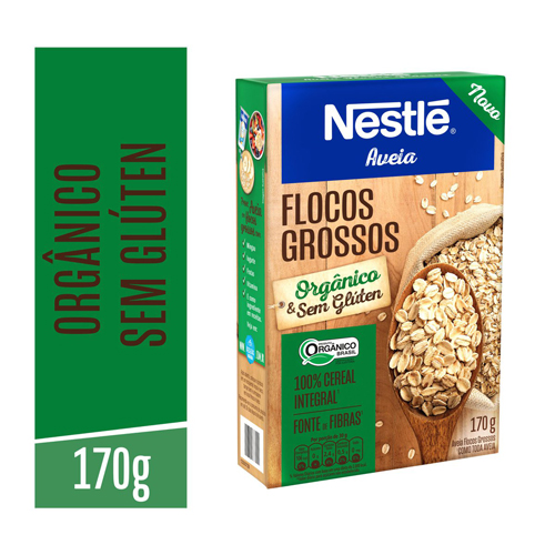 Nestlé Aveia Orgânica em Flocos Grossos - Natural da Terra