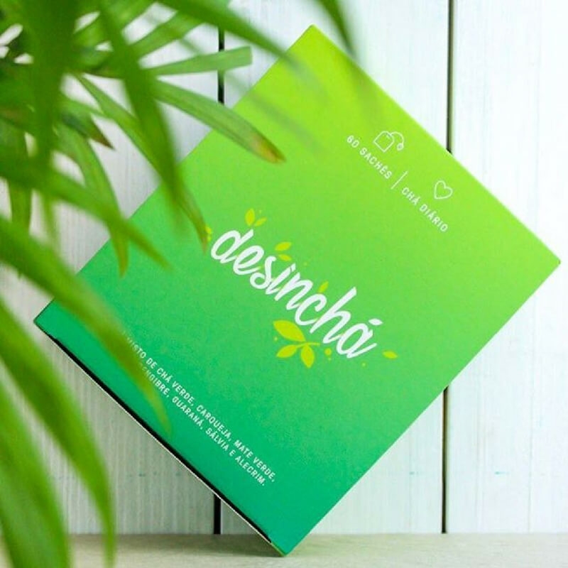 Chá 60 Sachês Desinchá - Mundo Verde