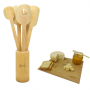 Kit Colheres Alecrim + Tábua de Frios