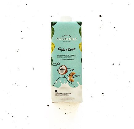 Bebida de Castanha de Caju e Coco - Raizs