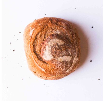 Pão de Fermentação Natural Orgânico Integral - Raizs