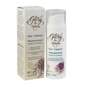 HIDRATANTE FACIAL AÇAÍ-CUPUAÇU 50G - ORGÂNICO VEGANO NATURAL - Glory by Nature