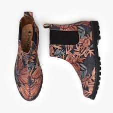 Sapato Ecológica FOLHAGEM OTONHO CHUNKY CHELSEA BOOT - Insecta Shoes
