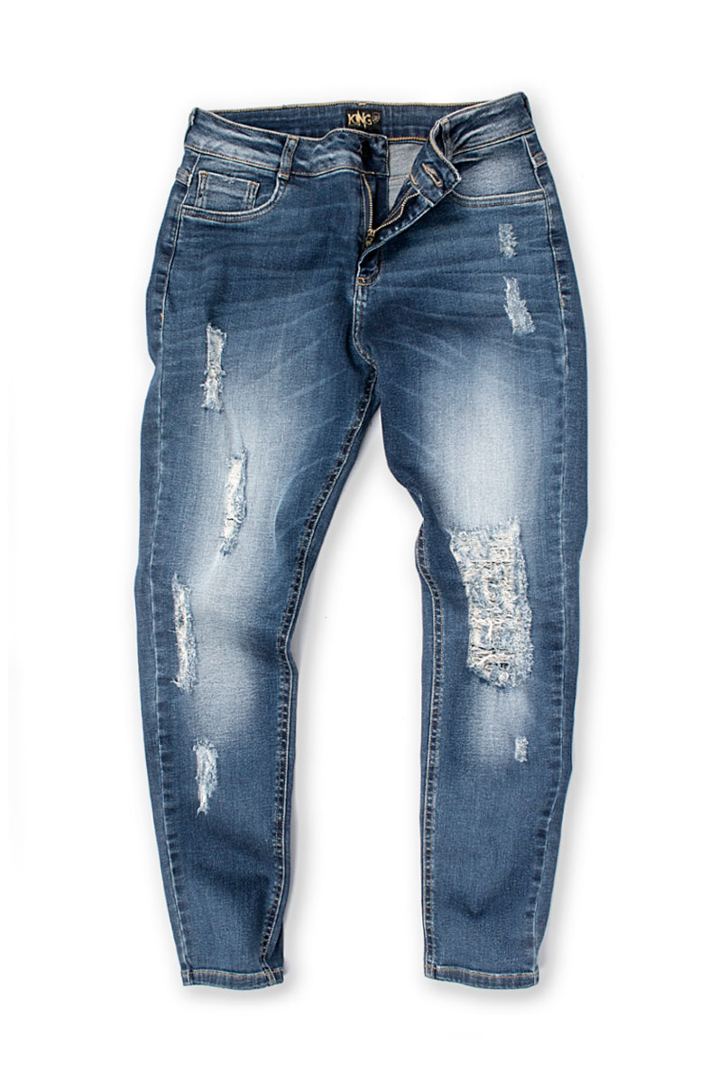 CALÇA JEANS CAT POWER RASGADO