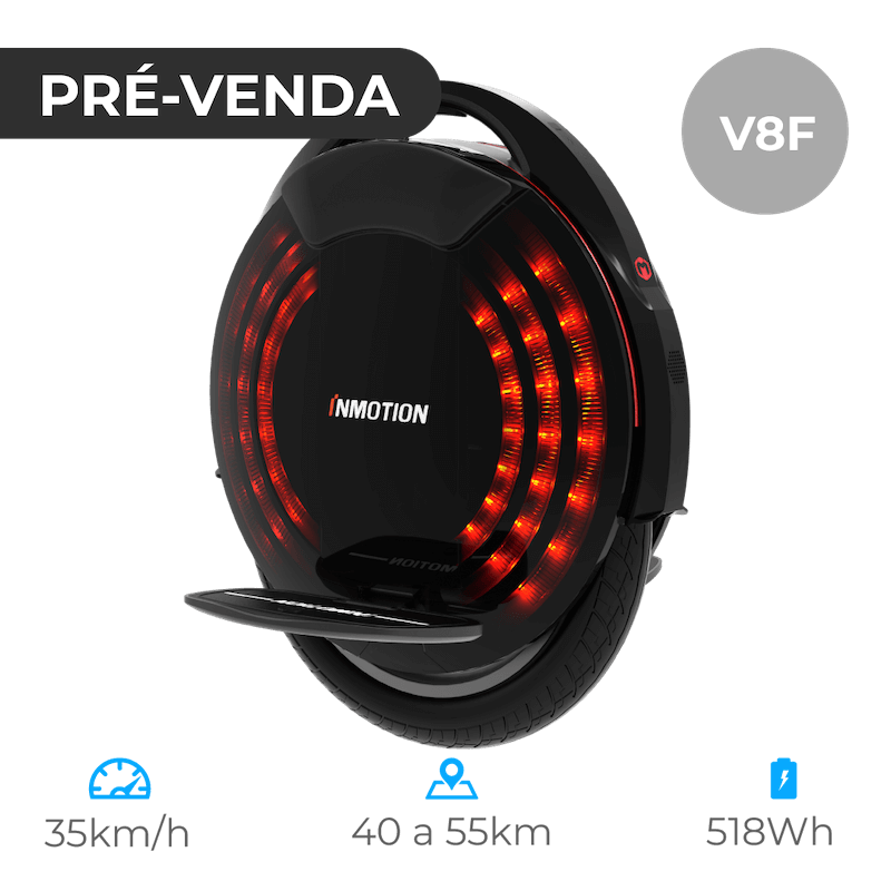 MONOCICLO ELÉTRICO INMOTION V8F - TR
