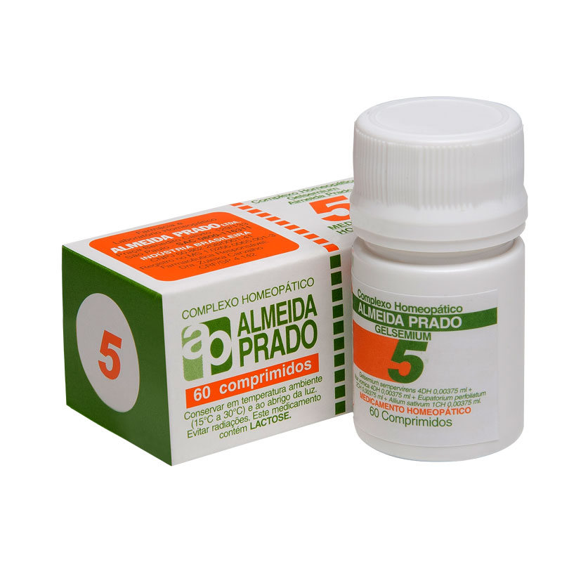 Complexo Homeopático Gelsemium Almeida Prado nº 5