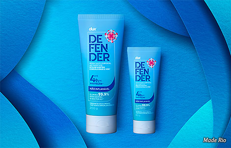 Hidratante Corporal Antisséptico Dux defender - 200g