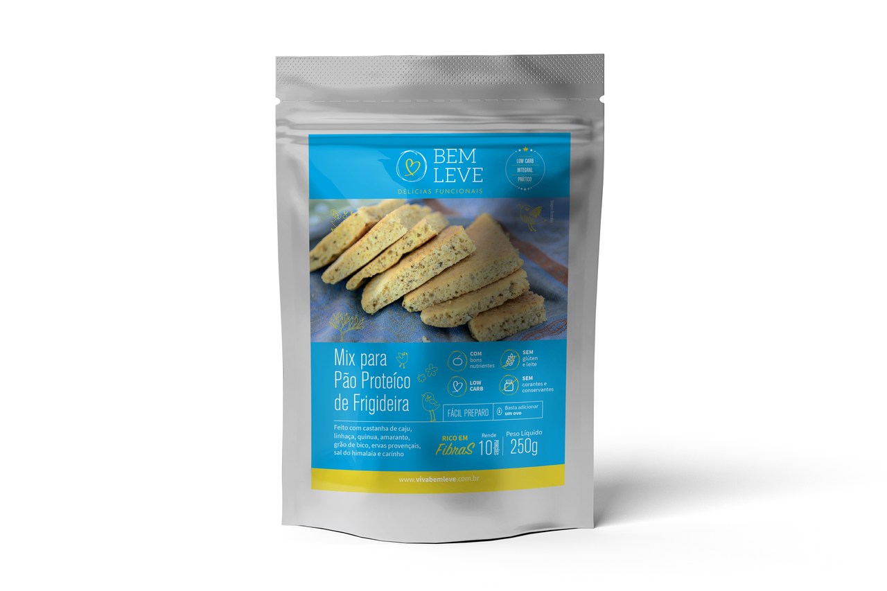 MIX PARA PÃO PROTEICO - Viva Bem Leve