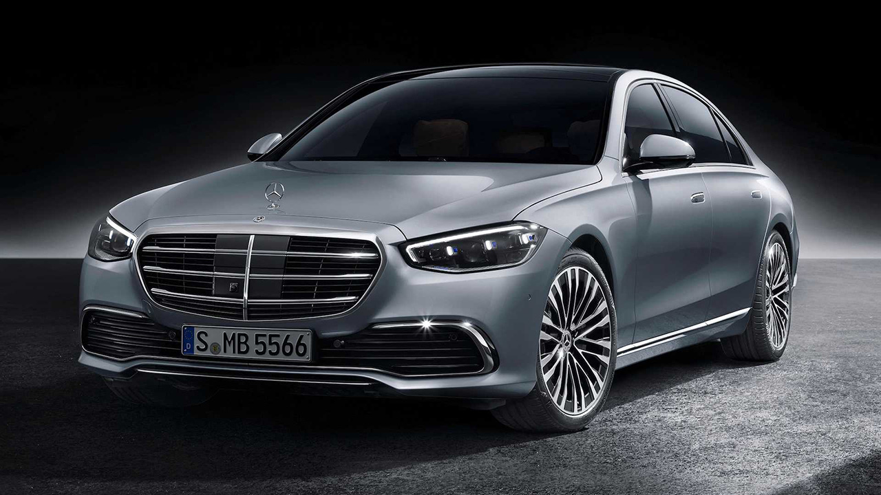 Carro Mercedes-Benz Classe S híbrido