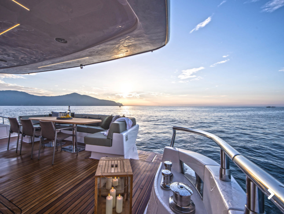 barco Super yacht 95pés. Intermarine