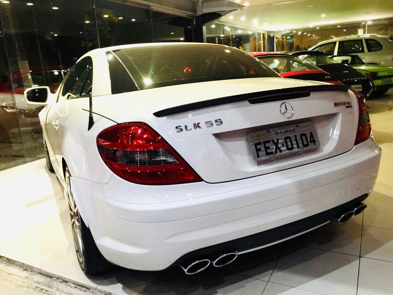 Mercedes SLK55, AMG Branca