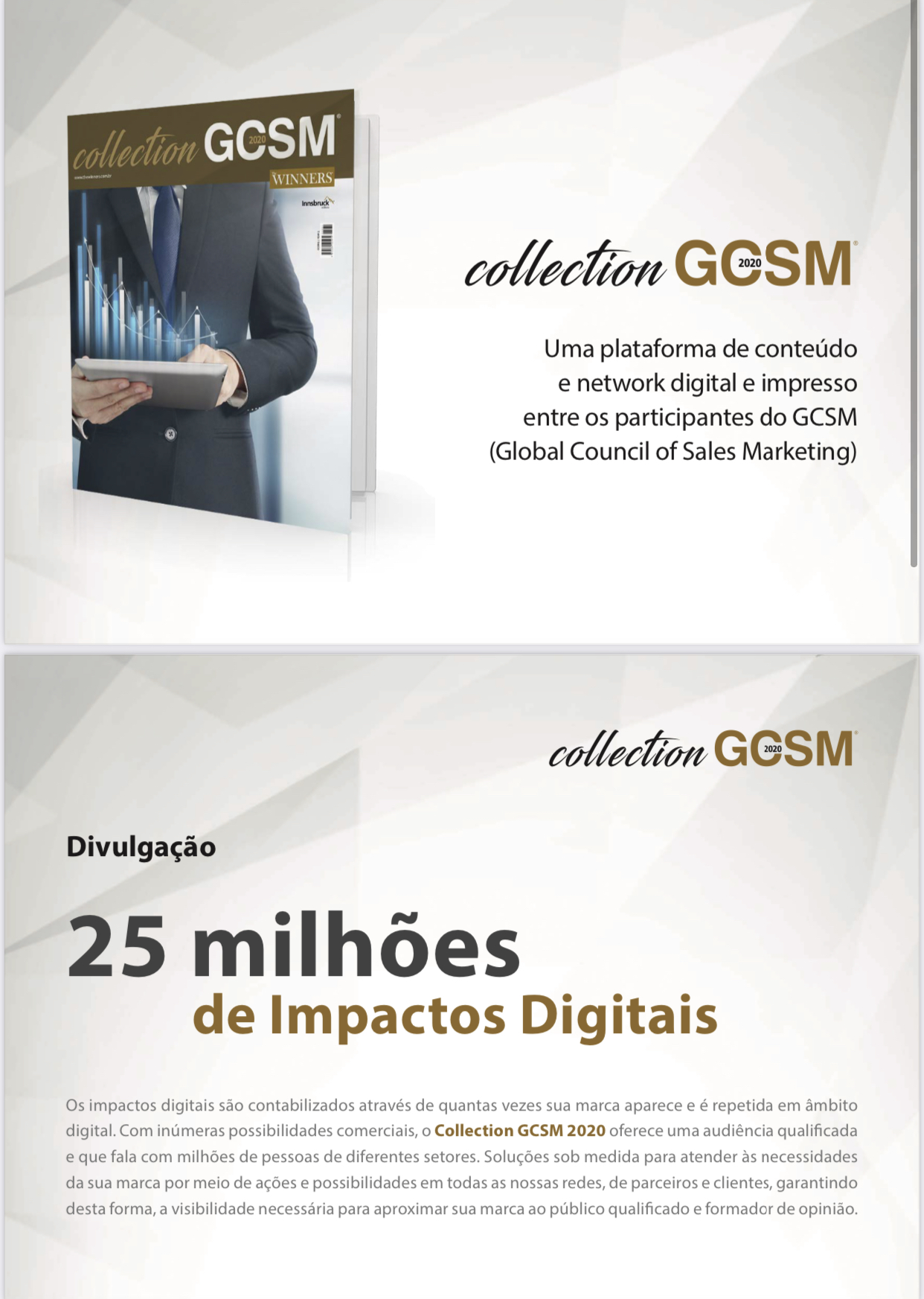 Mídia em revista Winners/ GCSM -de política/economia/mercado