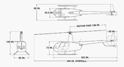 Helicóptero Robinson R44 Raven ll