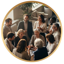 Conectar-se com pessoas de confiança